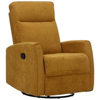 Relaxsessel in Gelb - Currygelb/Gelb, Modern, Textil/Metall (76/103/93cm) - Mömax