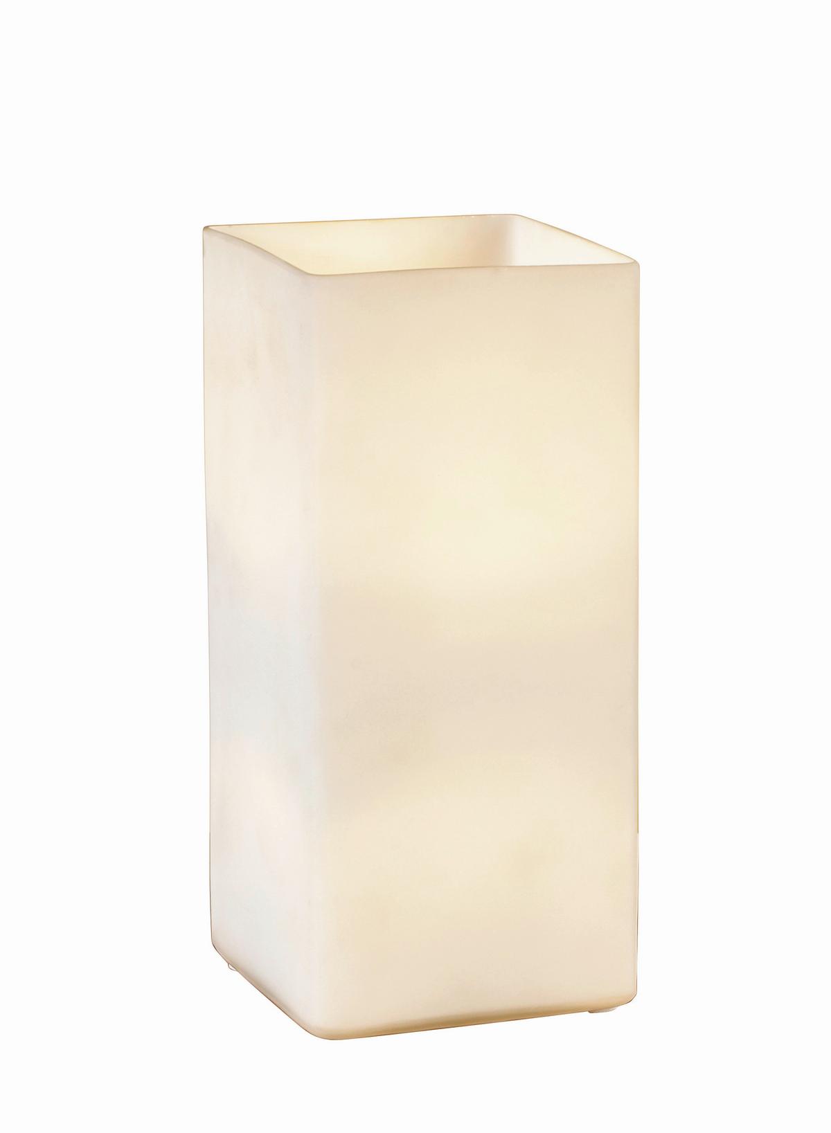 Namizna Svetilka Beni -Based-, 40 W - bela, Konvencionalno, steklo (10/22/10cm) - Based
