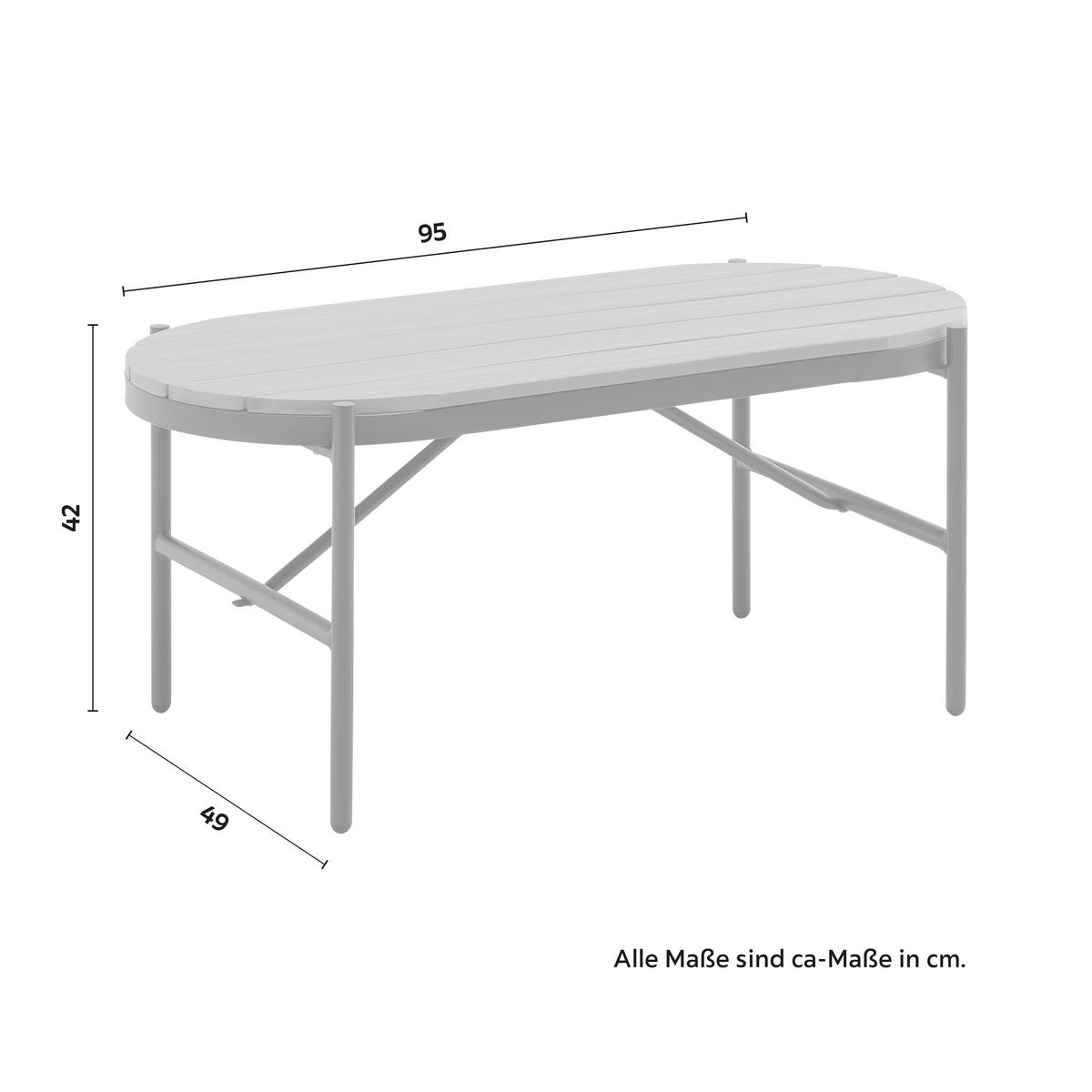 Loungegarnitur Zophia Outdoorgewebe - Dunkelgrau/Schwarz, Modern, Glas/Kunststoff (150/68/70cm) - Bessagi Garden