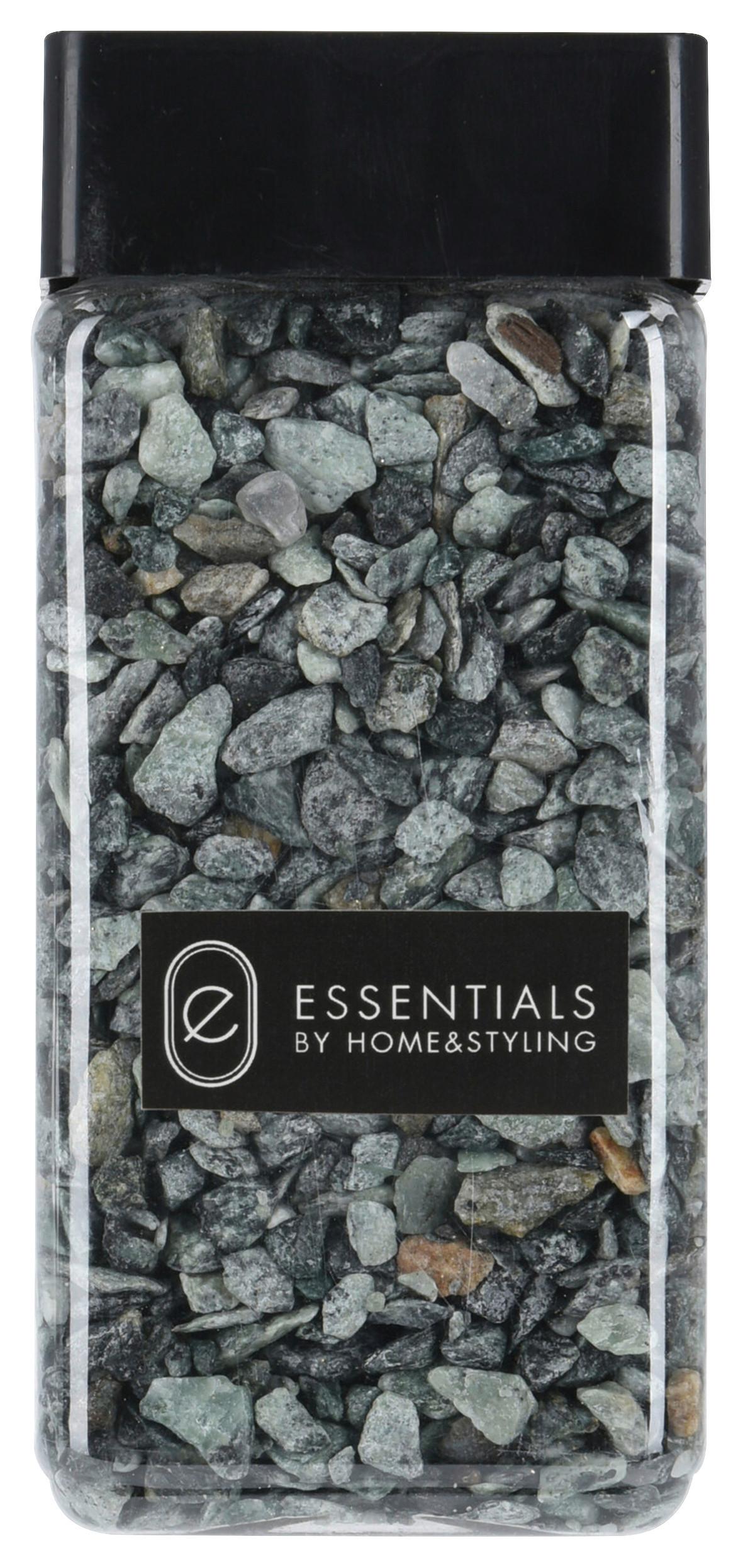 Dekor Kavics Pebbles - zöld, műanyag (1kg)