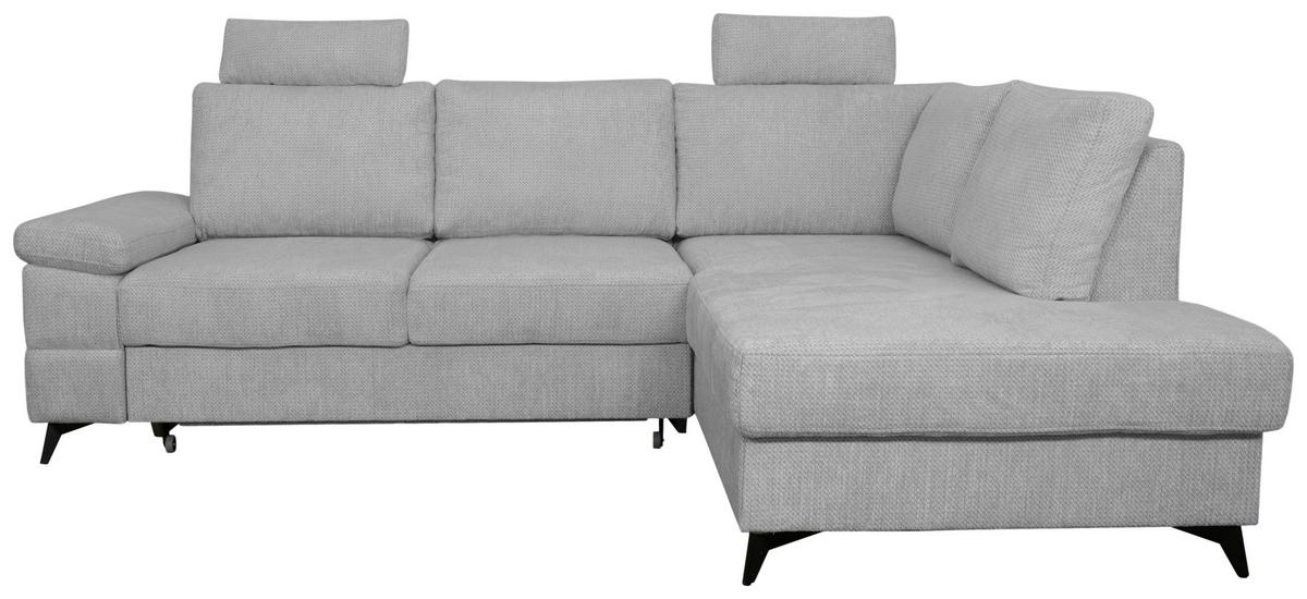 Coltar SARA L - negru/gri, Basics, textil (250/189cm) - Ondega