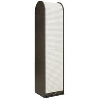 Rolloschrank Mister Office Schwarz/Weiß - Schwarz/Weiß, MODERN, Holzwerkstoff (46/192/44cm) - Mömax