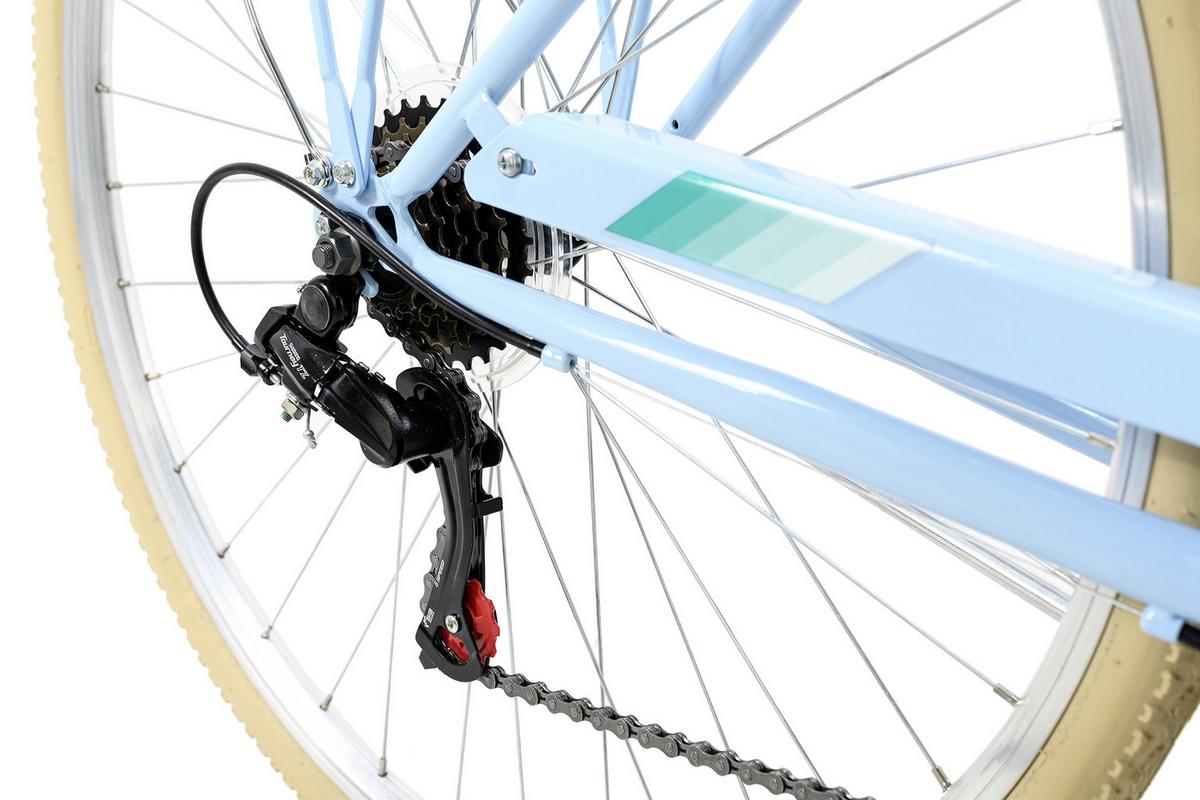 CITYBIKE 26'' Cantaloupe Blau RH 48cm - Blau/Gelb, Basics, Metall (180/70cm) - Da Capo