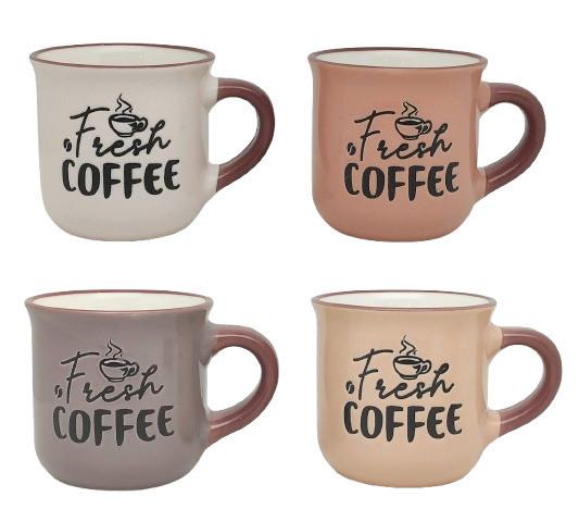 Espressotasse Doppio diverse Farben - Creme/Braun, KONVENTIONELL, Keramik (5,8/5,6cm) - Mömax