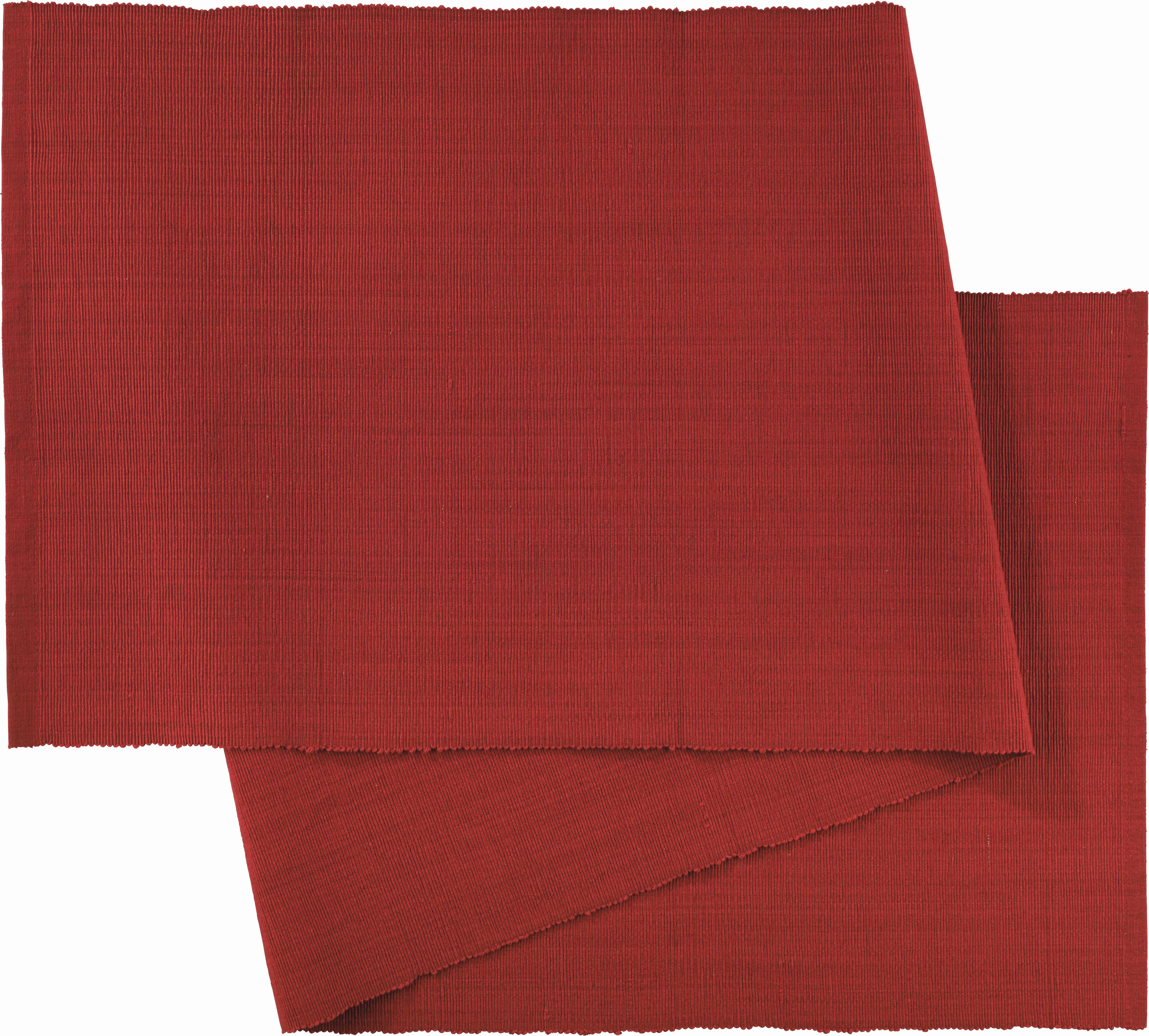 Tischläufer Maren in Rot - Rot, Textil (40/150cm) - Modern Living