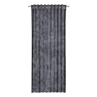 Fertigvorhang Viola Anthrazit ca. 140x245cm - Anthrazit, KONVENTIONELL, Textil (140/245cm) - Premium Living