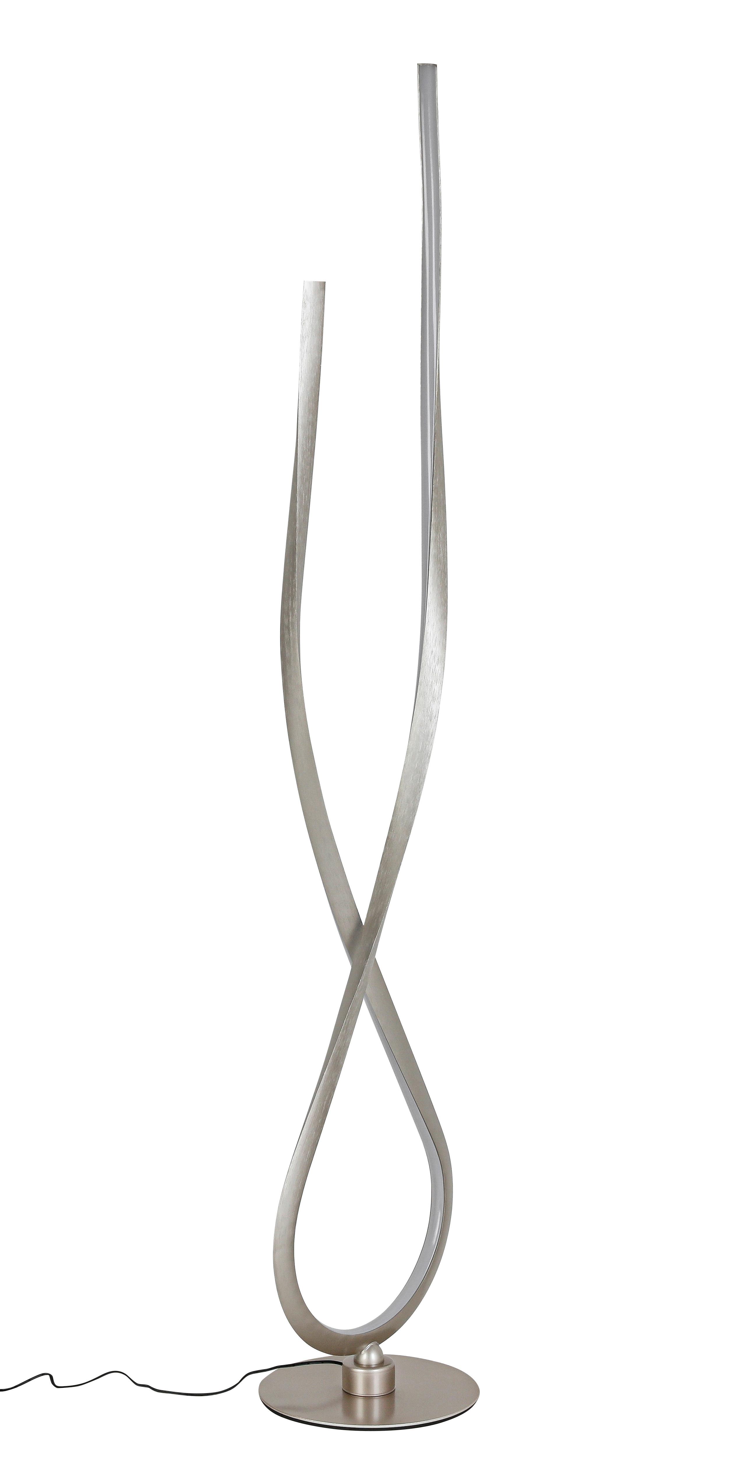 LED-GOLVLAMPA KUI - champagne/svart, Modern, metall/plast (26l)