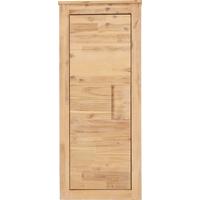 Hängeelement aus Akazie teilmassiv - Akaziefarben, Konventionell, Holz (50/120/35cm) - Zandiara