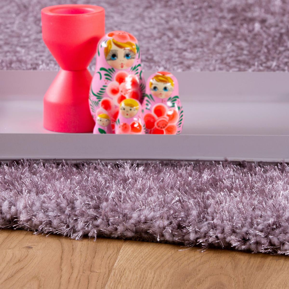 HOCHFLORTEPPICH MY EMILIA - Lila, Konventionell, Textil (80/150cm) - Novel