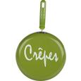 Crepespfanne Sherry in Grün - Grün, Kunststoff/Metall (26/2cm) - Mömax modern living
