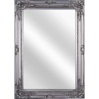 Oglindă de perete Walter - argintiu, Modern, sticlă/material pe bază de lemn (50/70/3,5cm) - Modern Living
