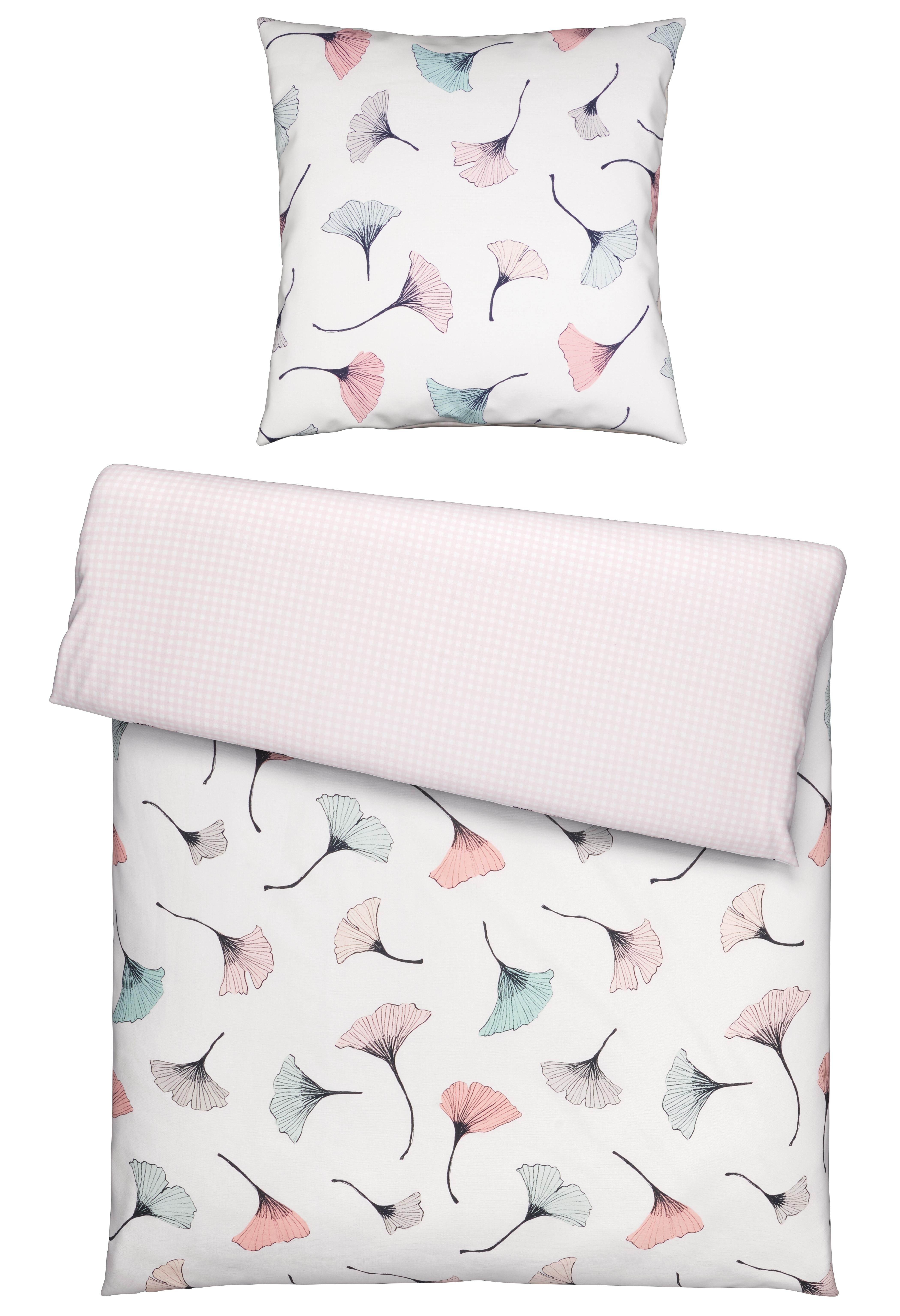 Bettwasche Ginko In Rosa Ca 135x200cm Online Kaufen Momax