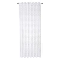 Fertigvorhang Stella Weiss/Grün ca. 140x245cm - Grün, Romantik / Landhaus, Textil (140/245cm) - Mömax