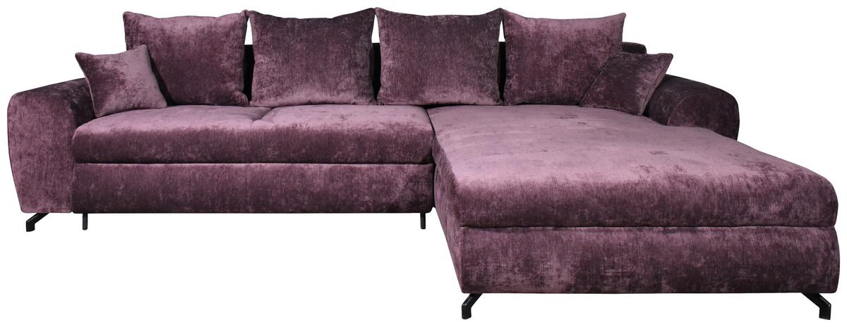 Coltar PORTLAND - lila, Modern, lemn/metal (320/94/214cm) - Modern Living