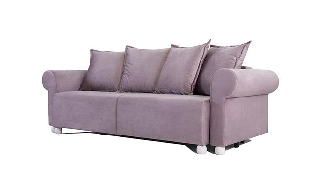 Velika Zofa Stilla, Roza - roza, Romantika (252/85/101cm) - Mömax