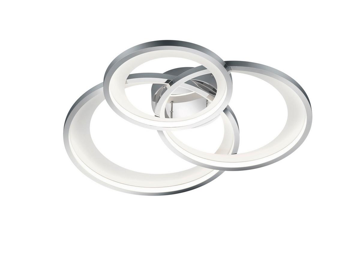 LAMPA SUFITOWA LED 673810306 - kolor chromowy, Design, metal (71/10/63cm) - Trio Leuchten