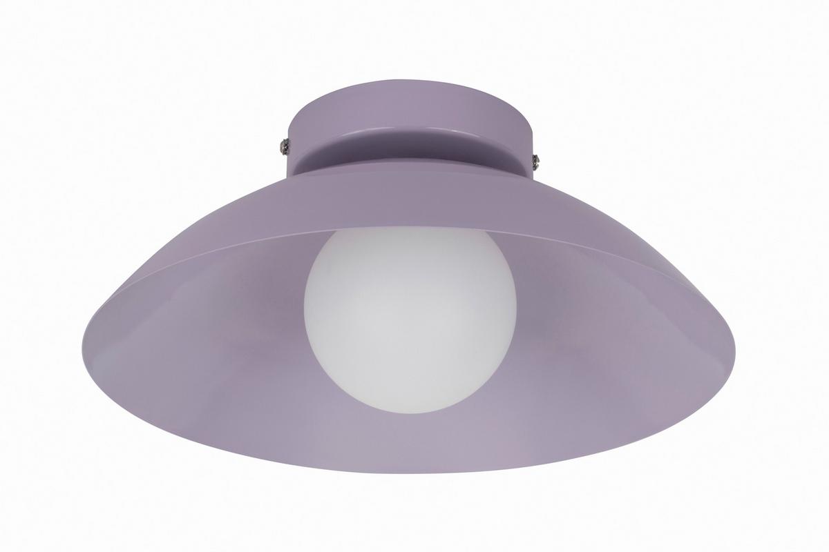 LAMPA SUFITOWA KIMI - liliowy, Design, tworzywo sztuczne/metal (30/15cm) - Collet's Monde