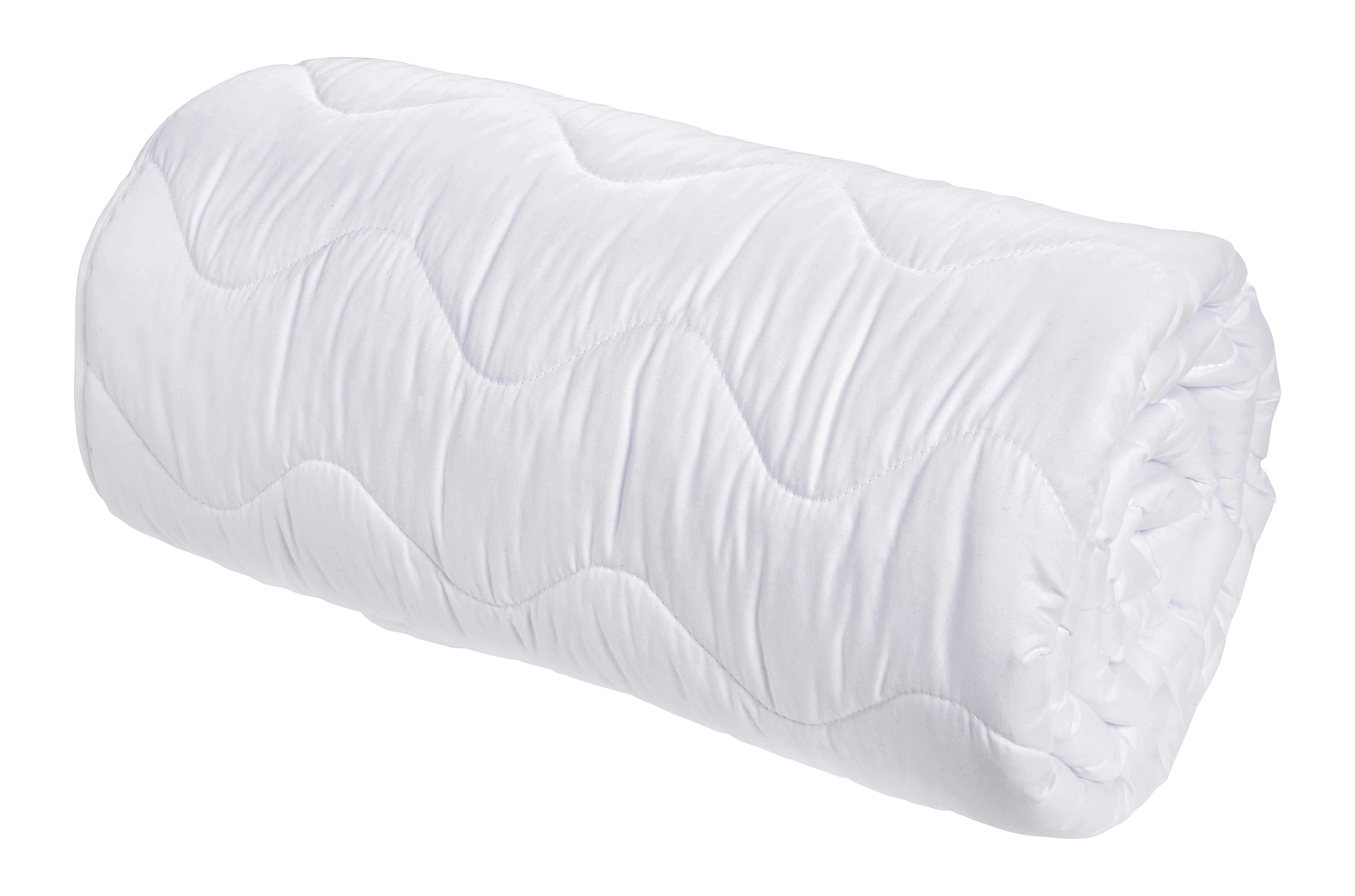 Matratzenschoner John ca. 180x200cm - Weiss, Textil (180/200cm) - Nadana