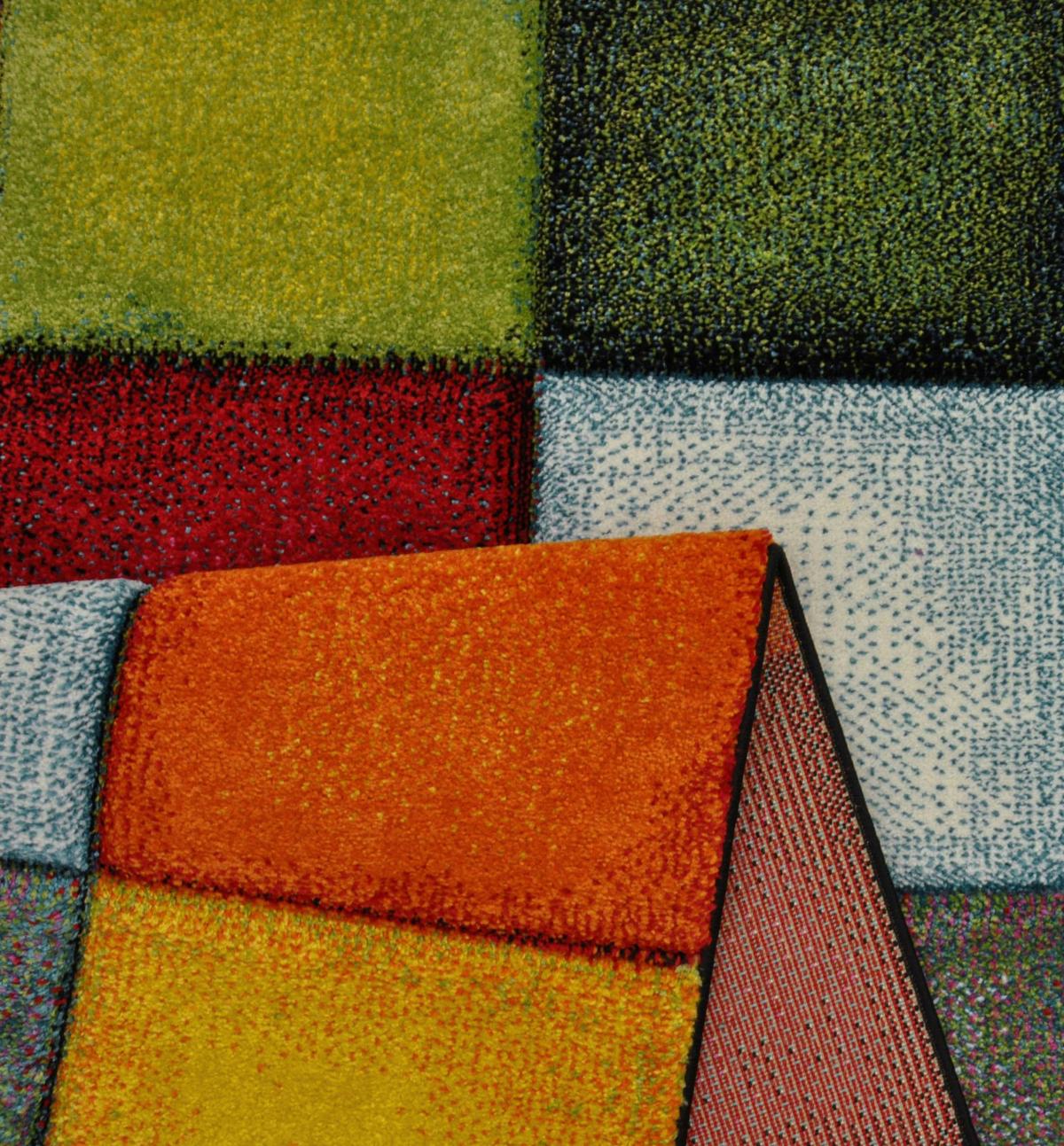 Webteppich Belis Multicolor ca. 60x110cm - Multicolor, KONVENTIONELL, Textil (60/110cm)