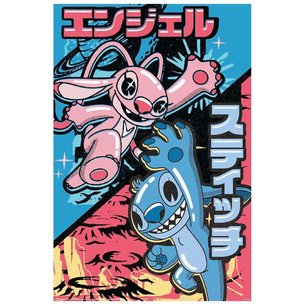 Poster Maxi Poster Lilo & Stitch - Papier (61/91,5cm)