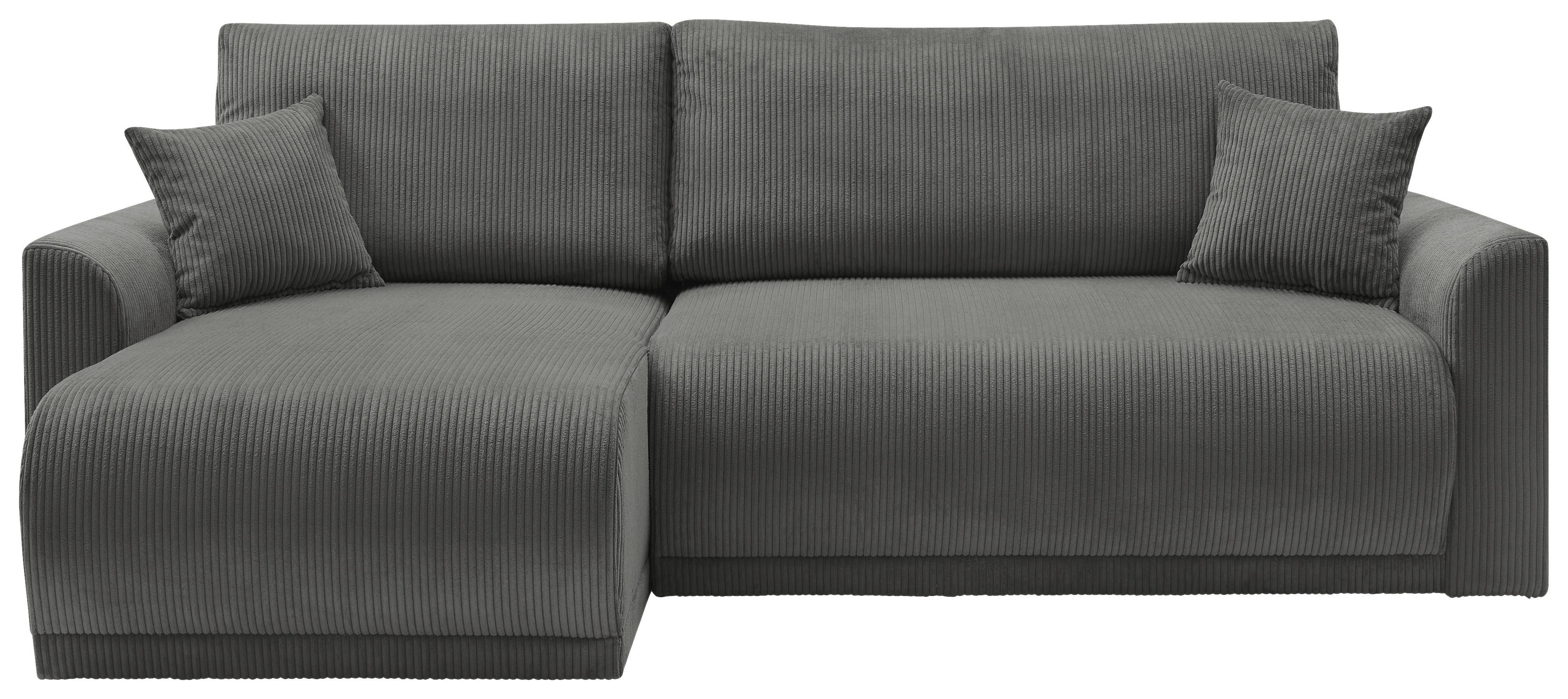 Coltar Kim - gri închis, Modern, lemn (233/146cm) - Modern Living