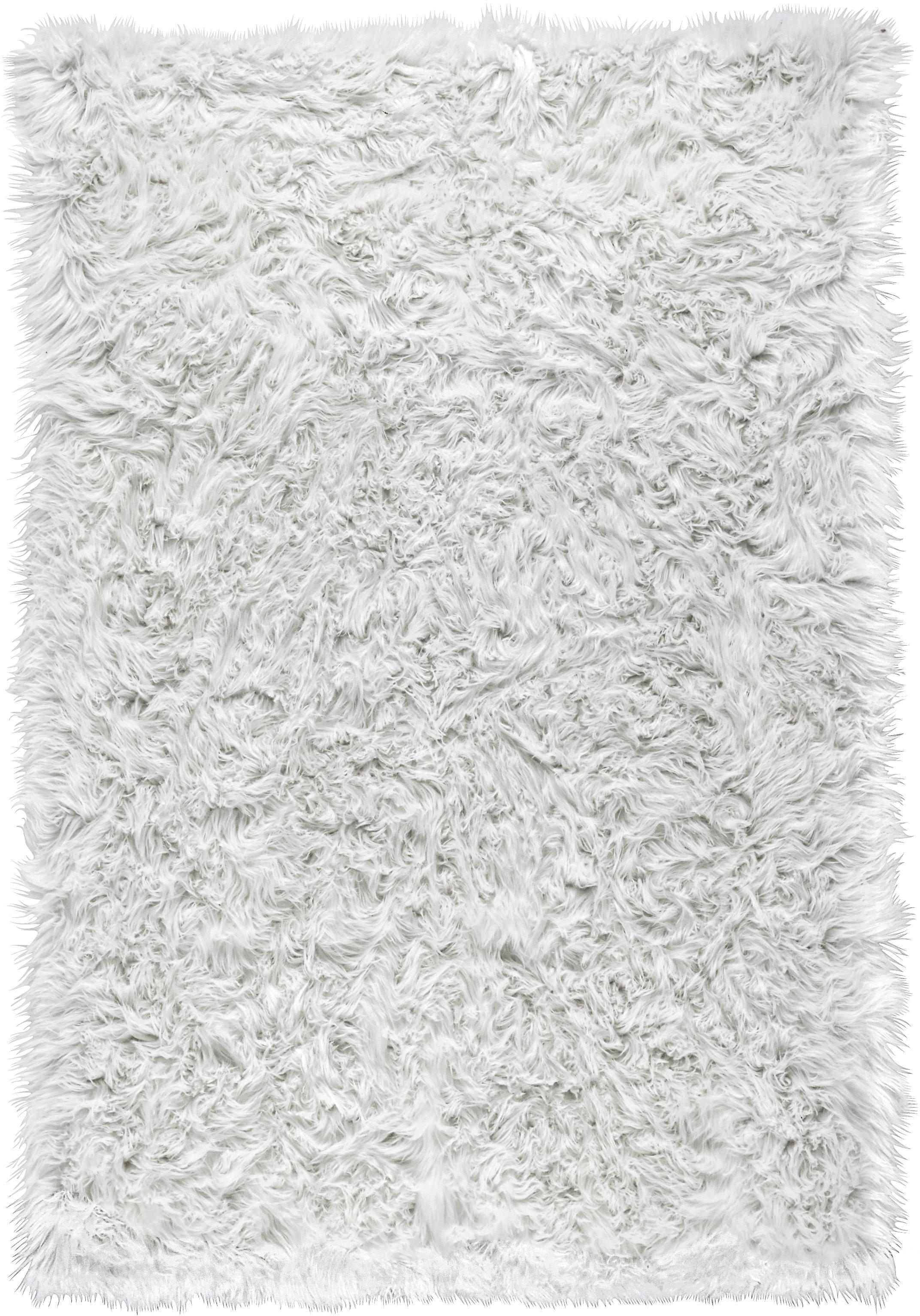 Kunstfell Teddy Weiß 100x150cm - Weiß, ROMANTIK / LANDHAUS, Kunststoff (100/150cm) - Mömax modern living