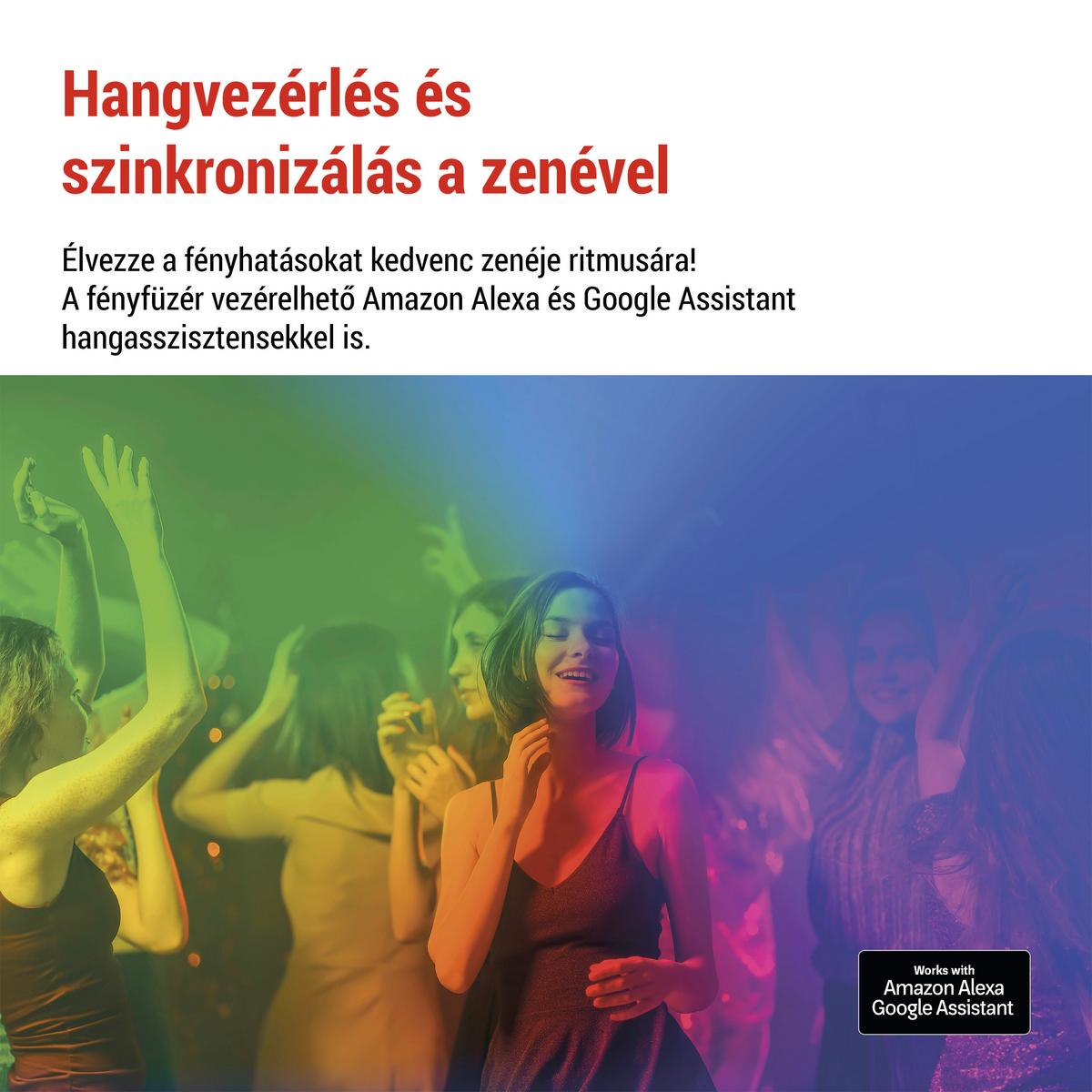 Led Fényfüzér Gosmart - fekete, Basics, műanyag (1500cm)