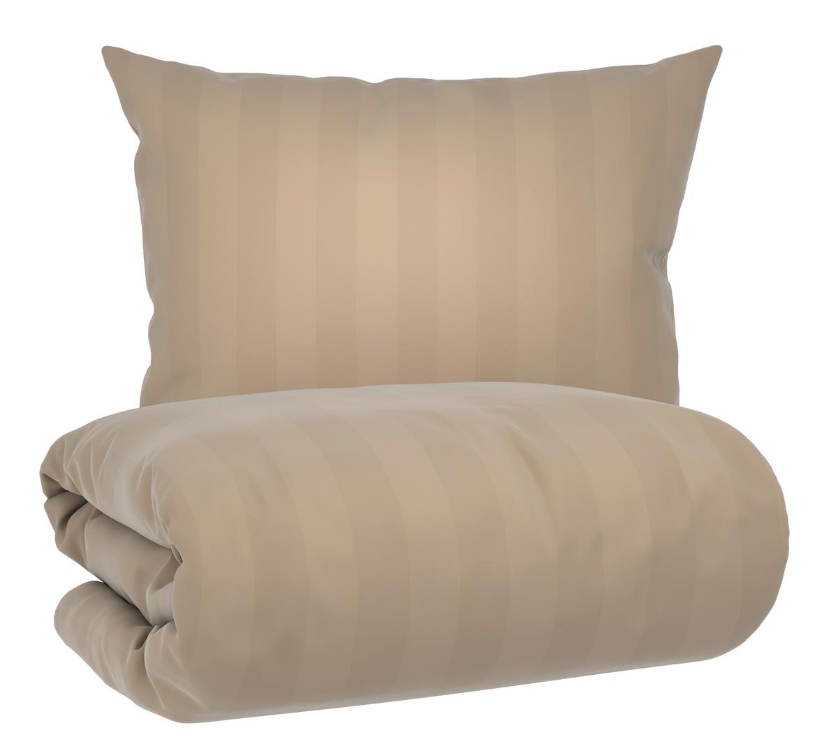 Posteljnina Xenia Streif, Bež, 60/80, 140/200 - bež, Moderno, tekstil (140/200cm) - Premium Living