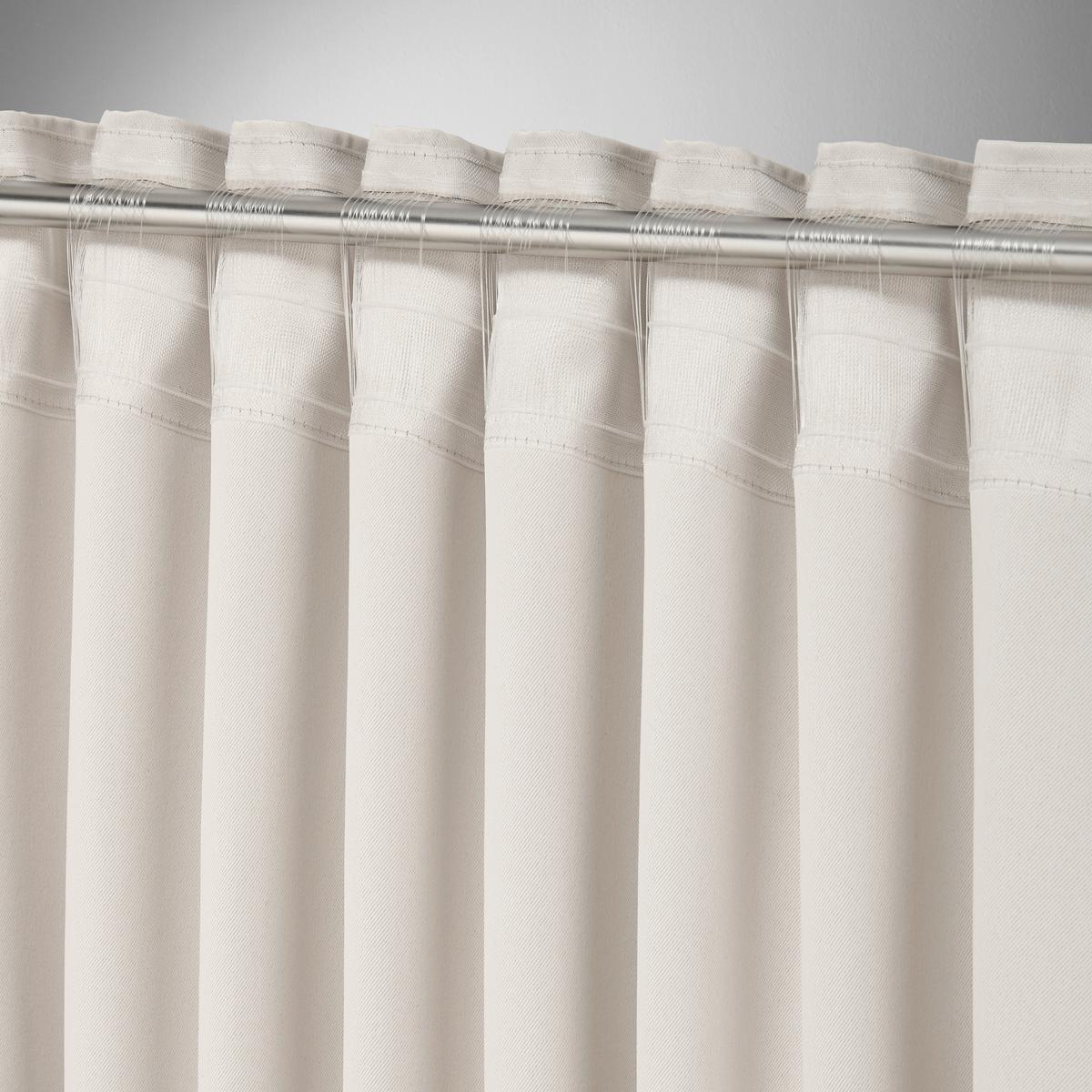 Sötétítőfüggöny 2db-Os Henri 140/245 - fehér, textil (135/245cm) - Mömax