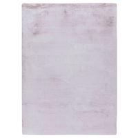 Hochflorteppich Saika 100 - Weiss/Rosa, Konventionell, Textil (160/230cm) - Kayoom