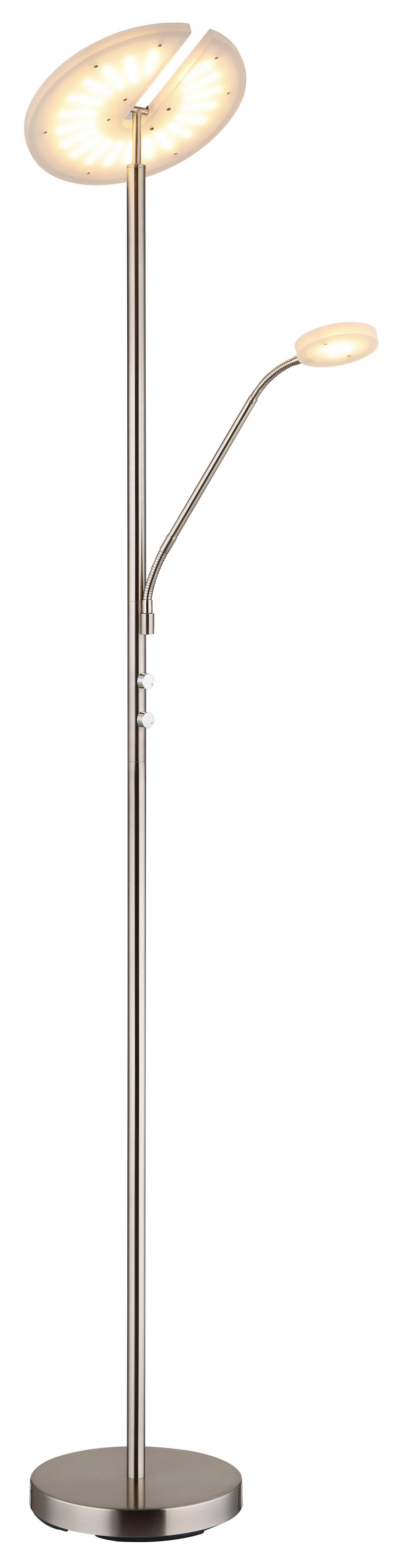 LED-DECKENFLUTER 59093N  STANFORD - Weiss/Schwarz, Design, Kunststoff/Metall (30/180cm) - Globo