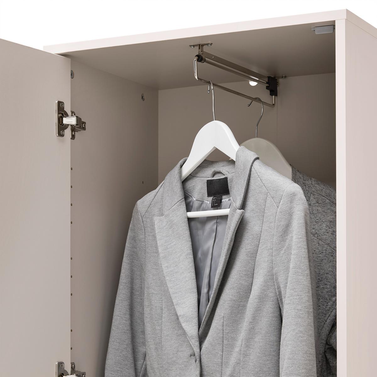 Garderobenschrank Arran Kaschmir - Kaschmir, MODERN, Holzwerkstoff (55/206/40cm) - Mömax