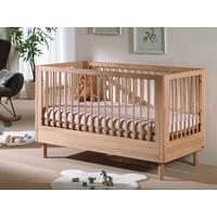 Gitterbett FORREST Naturfarben ca. 70x140 cm Echtholz Eiche - Naturfarben, MODERN, Holz (70/140cm) - Vipack