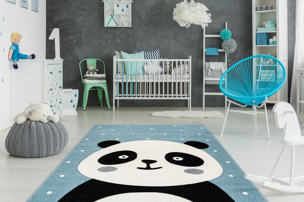 KINDERTEPPICH MADURA - Blau, Trend, Kunststoff (120/170cm) - Kayoom