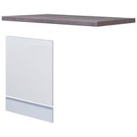 Küchenunterschrank Weiß - Weiß, MODERN, Holzwerkstoff (110/60cm) - FlexWell