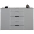 Comodă Sapporo - gri deschis, Lifestyle, compozit lemnos (139/92/41cm) - Premium Living Comodă Sapporo - gri deschis, Lifestyle, compozit lemnos (139/92/41cm) - Premium Living