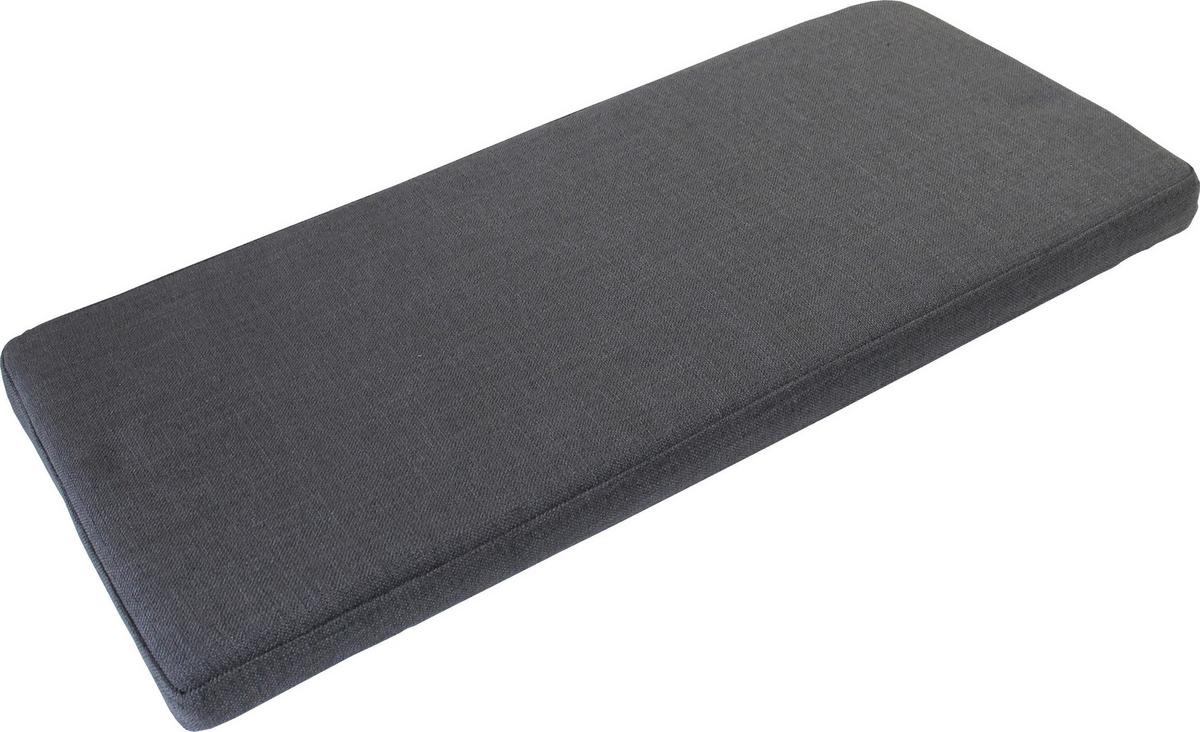 Sitzkissen GW-Bastia in Anthrazit - Anthrazit, MODERN, Textil (95/6/35cm) - Premium Living