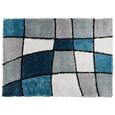 Hochflorteppich Fancy ca.120x170cm - Blau/Grau, KONVENTIONELL, Textil (120/170cm) - Mömax modern living Hochflorteppich Fancy ca.120x170cm - Blau/Grau, KONVENTIONELL, Textil (120/170cm) - Mömax modern living