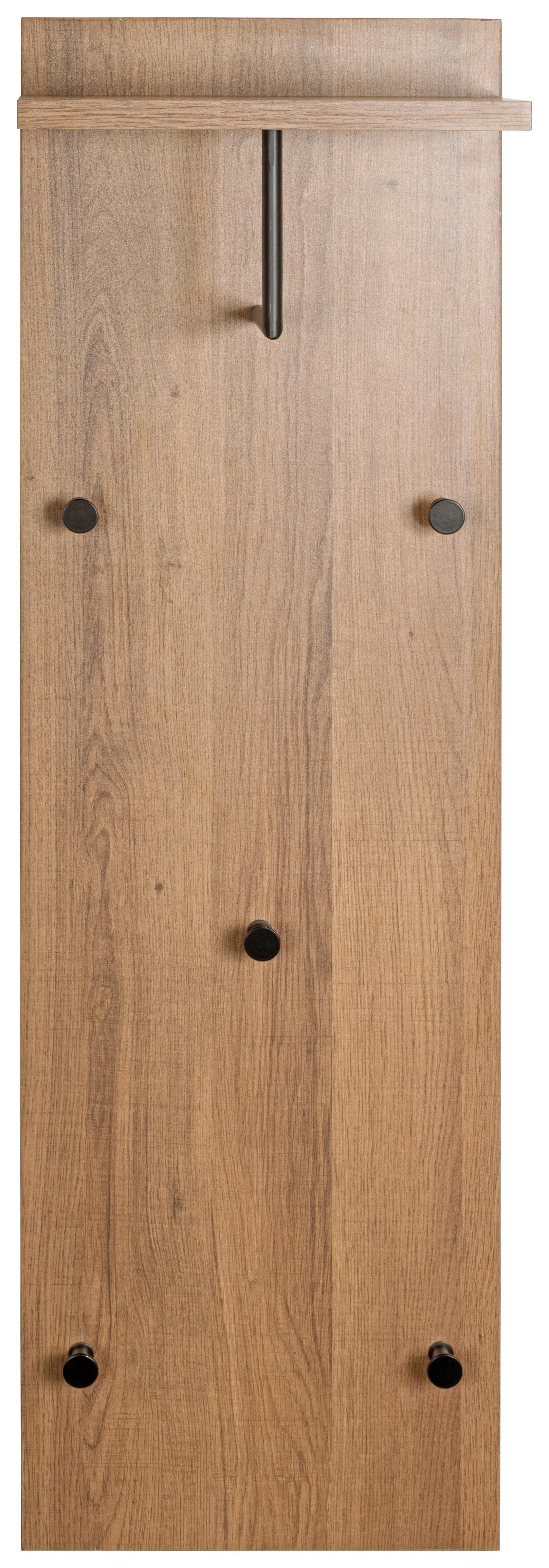 Haku Möbel Wandgarderobe PARMA in MDF Artisan Eiche Nb.