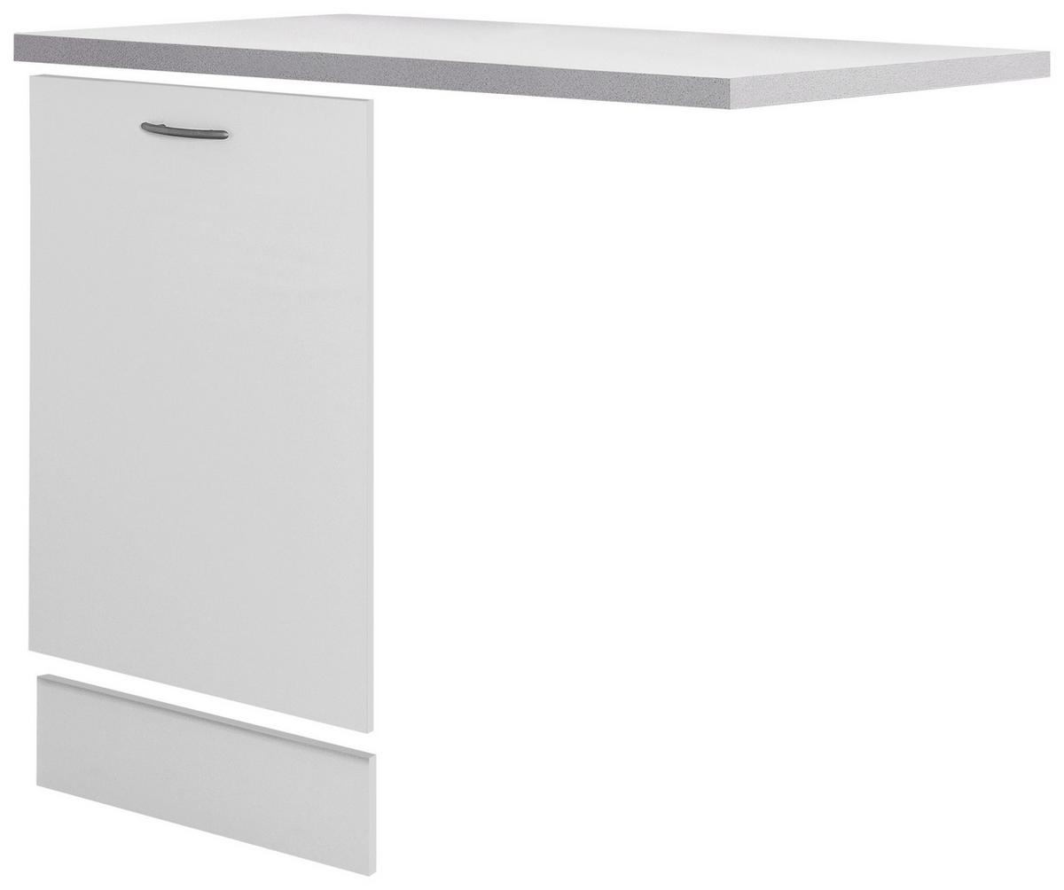 Letvica Pomivalnega Stroja Wito, Bela - bela/svetlo siva, leseni material (110/85/60cm) - FlexWell