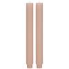Stabkerze Diana Beige - Beige, Konventionell (2,8/26,5cm) - Mömax