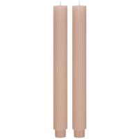 Stabkerze Diana Beige - Beige, Konventionell (2,8/26,5cm) - Mömax