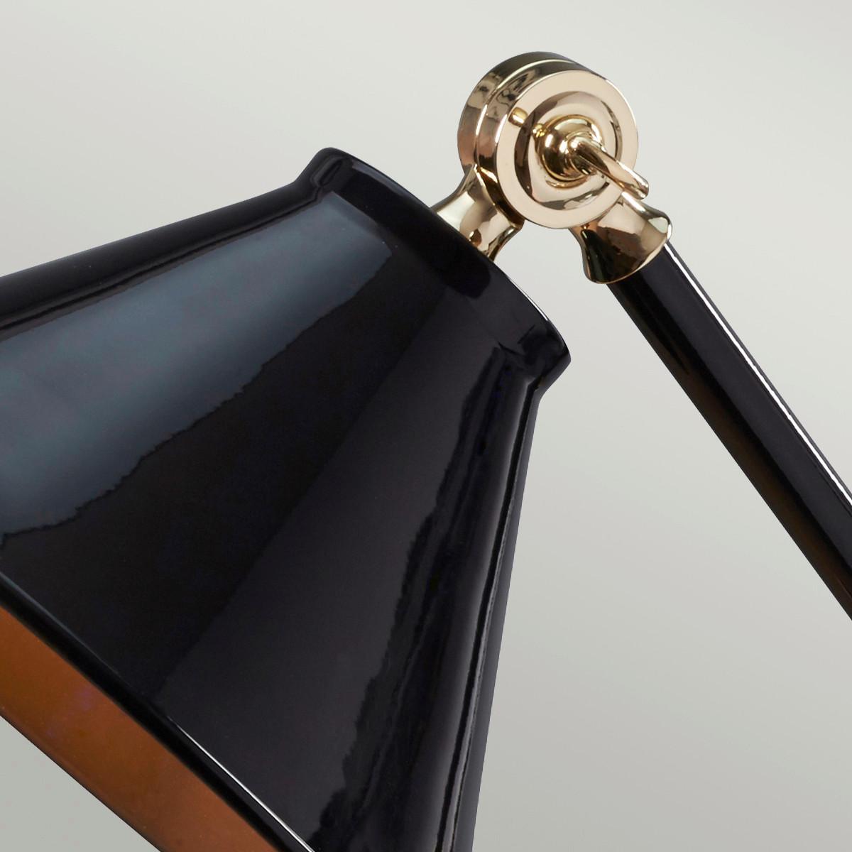Stolna Svjetiljka Pv-Element-Bpb - boje mjeda/crna, Basics, metal (21/52.3/21cm) - Elstead Lighting