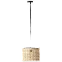 Hängeleuchte Wiley Naturfarben max. 60 Watt - Naturfarben, Natur, Holz/Metall (30/174cm) - Brilliant