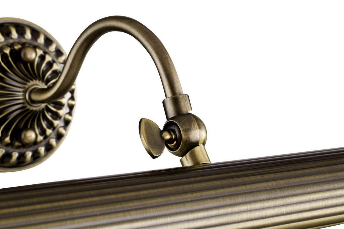 LAMPE DE TABLEAU RENOIR - Bronzefarben, Trend, Metall (13/36/22cm) - MAYTONI