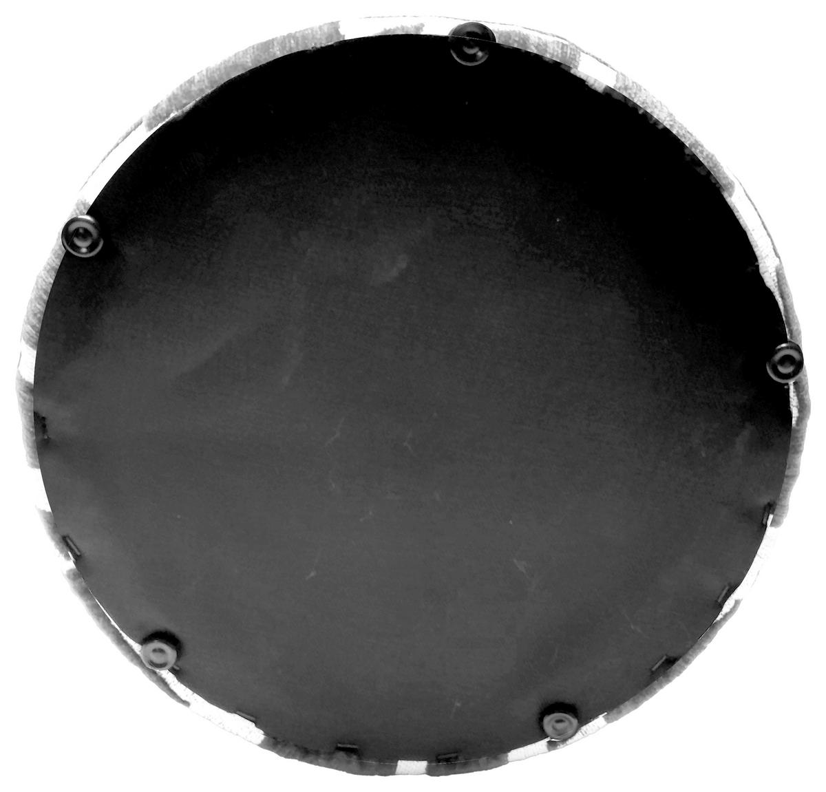 Tabure Trend - bijela/crna, Lifestyle, drvni materijal/tekstil (52/33/52cm) - Mömax