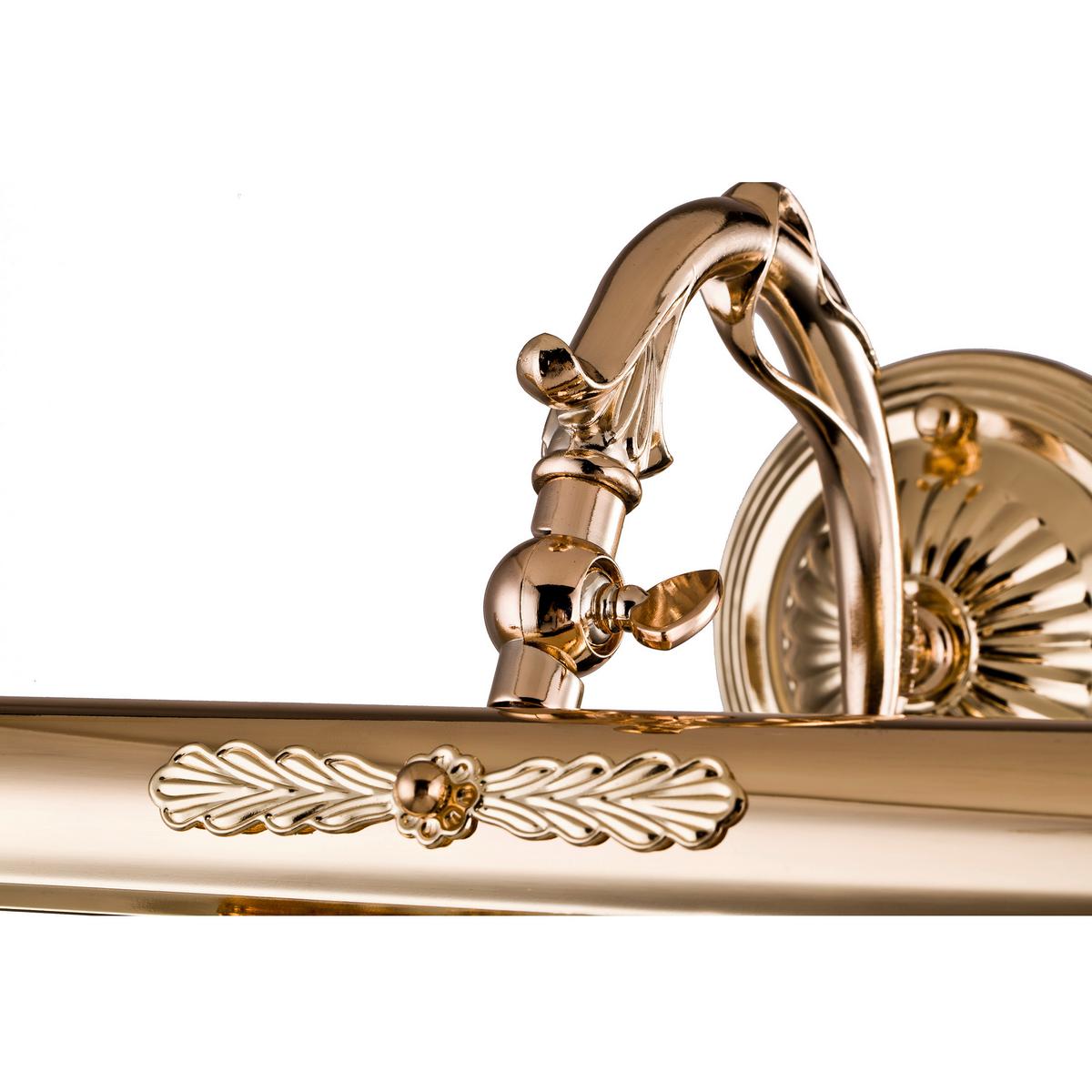SPIEGELLEUCHTE PICASSO - Goldfarben, Trend, Metall (44,5/17,1/20,9cm) - MAYTONI