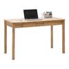 SKRIVBORD LUND - ekfärgad, Modern, trä (120/60/76cm) - Mömax