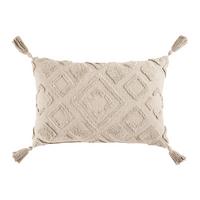 Zierkissen Boho Naturfarben ca. 40x60cm - Naturfarben, LIFESTYLE, Textil (40/60cm) - Mömax