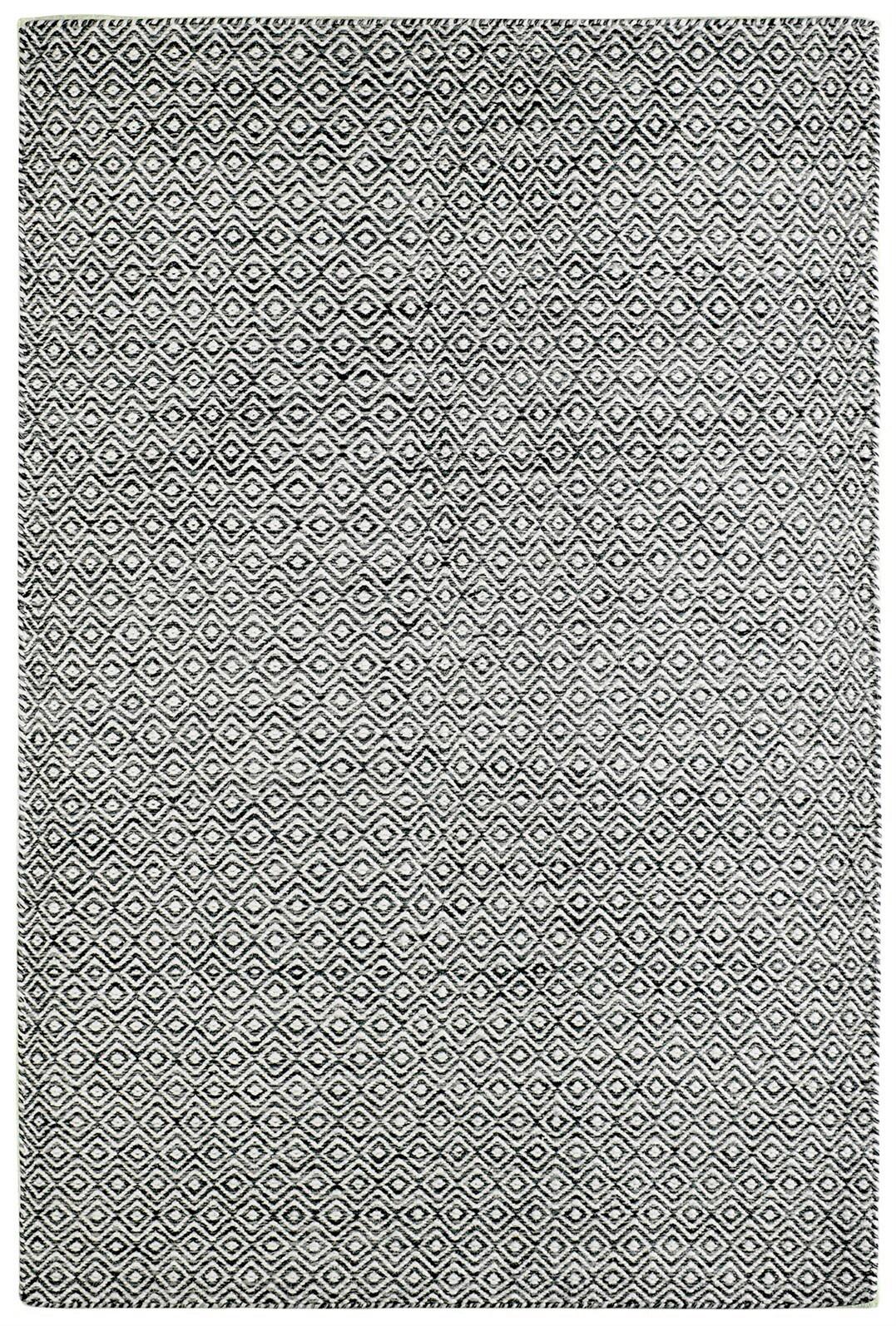 Flachwebeteppich Bombay 344 Graphit 120x170 - Graphitfarben, Basics, Textil (120/170cm) - Kayoom